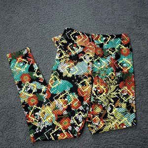 NWOT LulaRoe Legging Pants Womens OS - One Size Multicolor